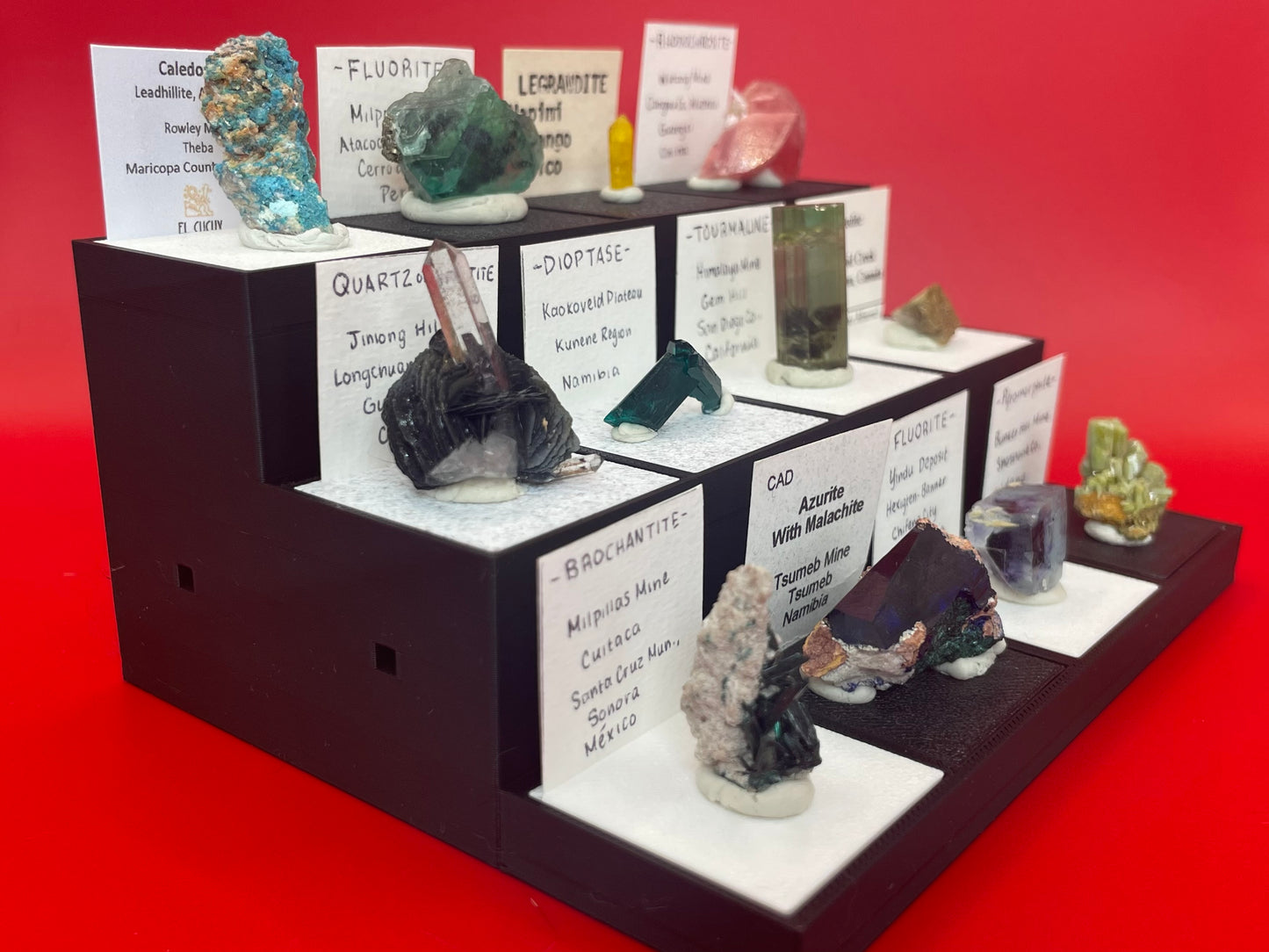 3-Tier Display for Thumbnail Stands