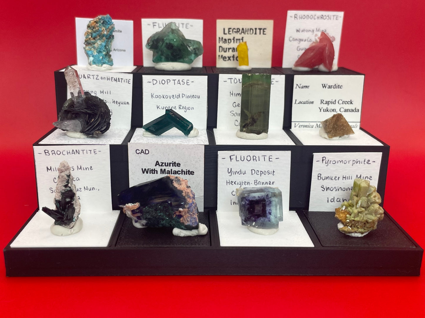3-Tier Display for Thumbnail Stands